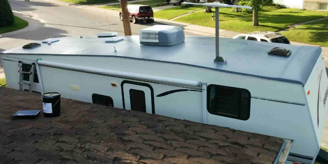 Resealing RV Roof Vents A Guide to Using Liquid Rubber RV Roof Coatin