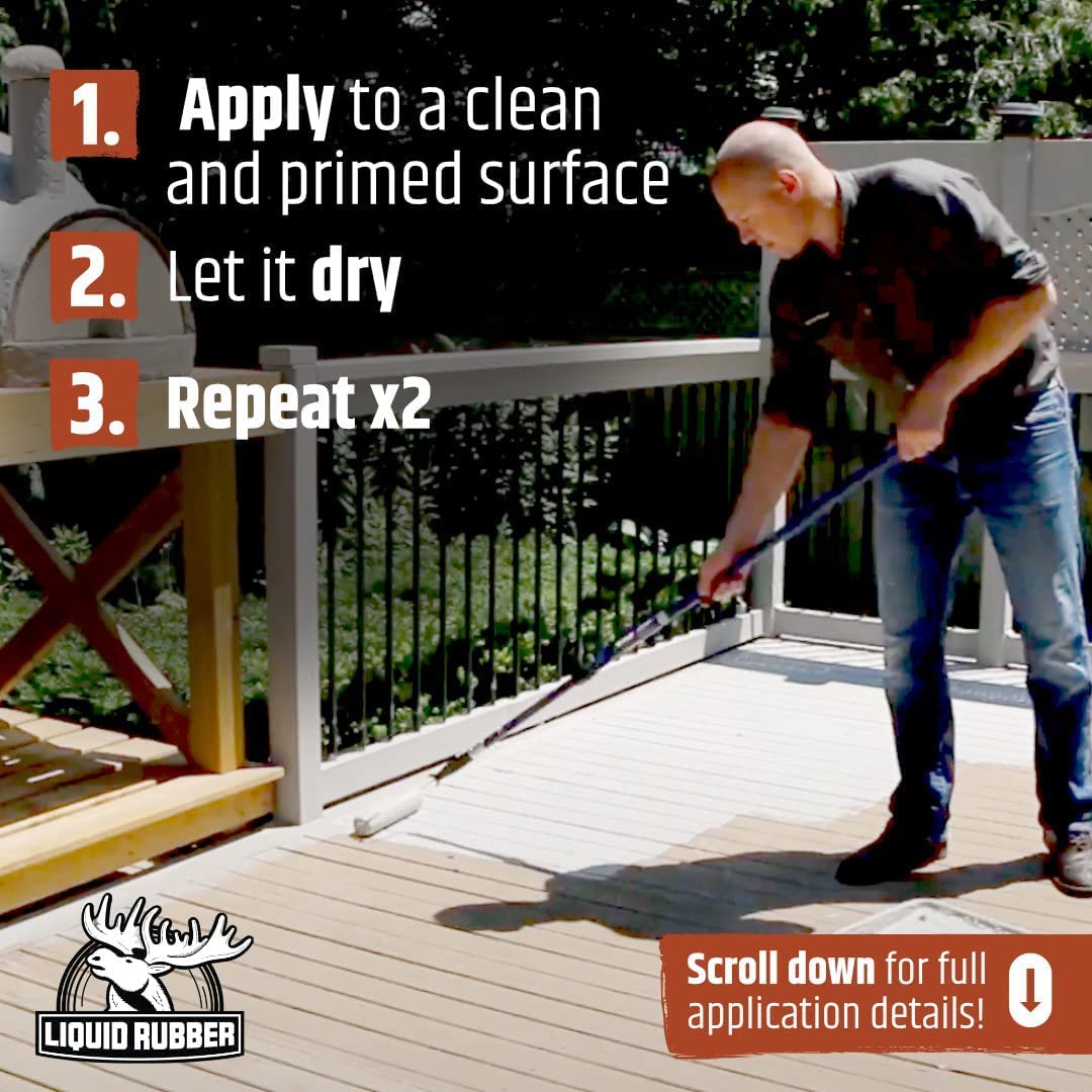 How to Use Liquid Rubber Paint for Wood to Protect Your Decking for Years to Come