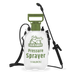 Liquid Rubber 1.3 gallon pressure sprayer with white tank, green cap and handle, and black shoulder strap

