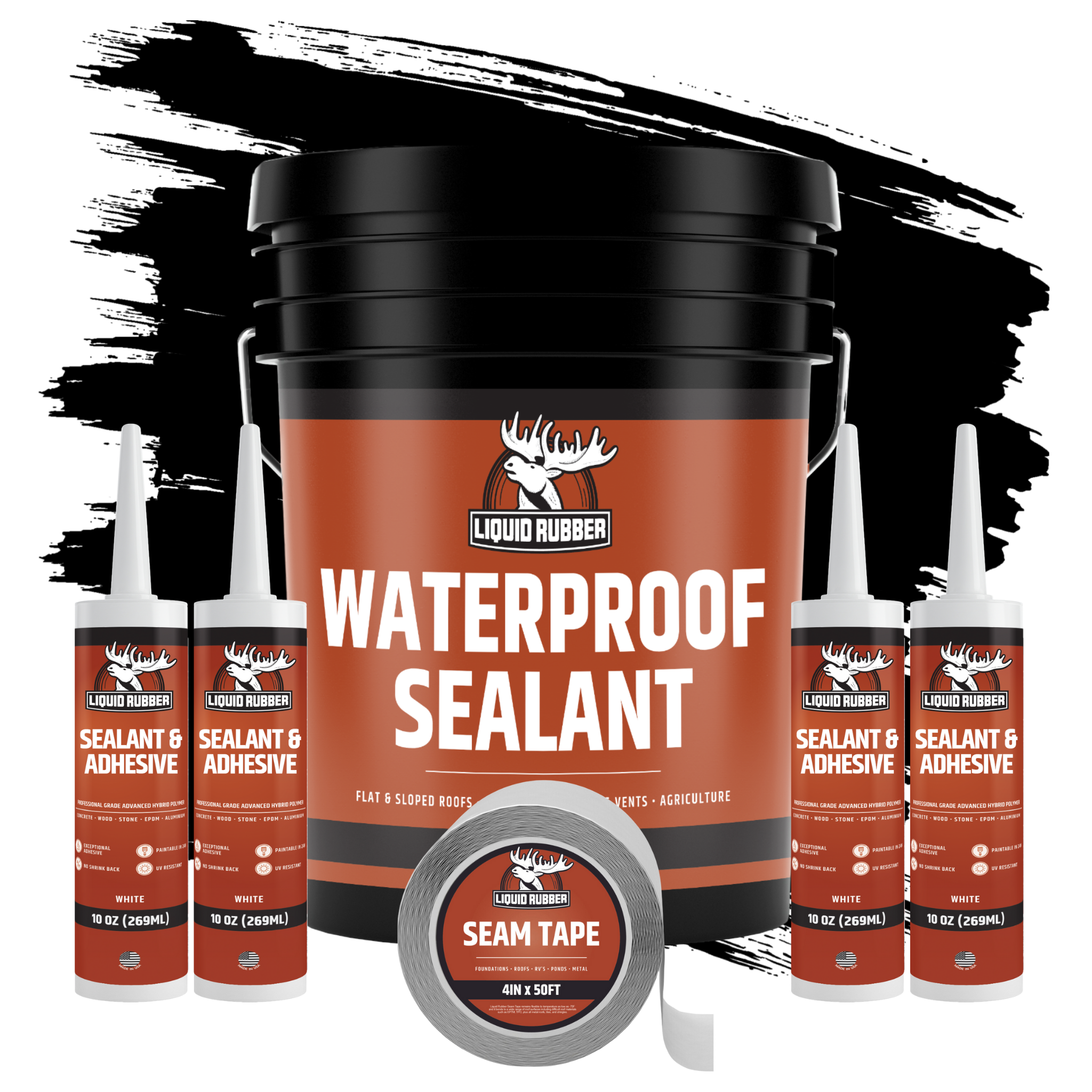 Extreme Rv Adhesive RV Roof Coating - Durable, Waterproof & UV Protection – Liquid Rubber
