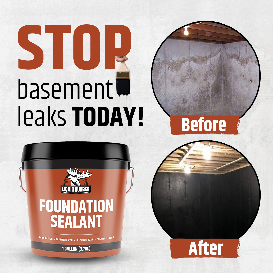 Foundation Sealer for Solid Protection | Liquid Rubber