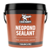 Liquid Rubber Neopond Sealant 1-gallon bucket transparent background