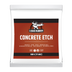 A package of Liquid Rubber Concrete Etch in a 500g (17.6oz) white bag