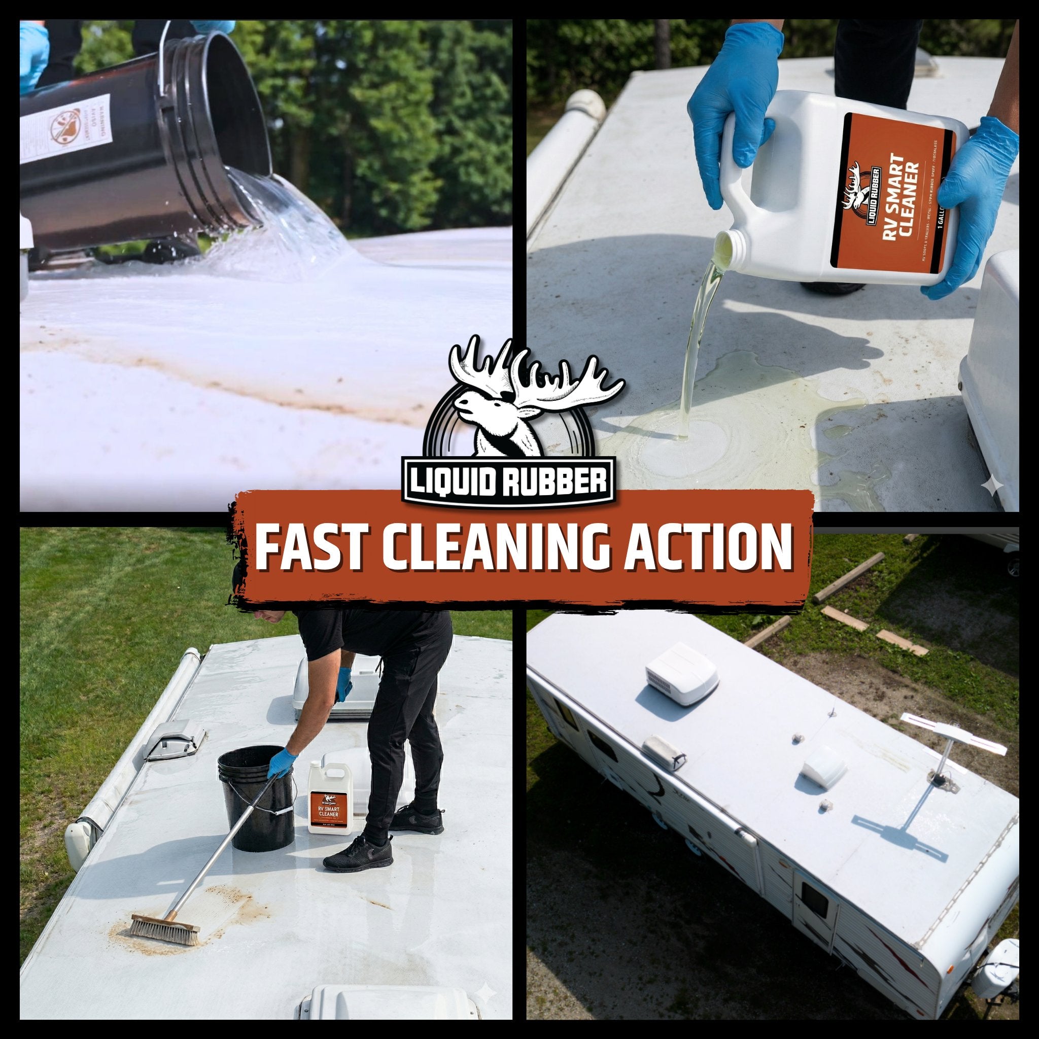 RV Roof Cleaner - Effective, Safe Cleaning for RV Surfaces – Liquid Rubber