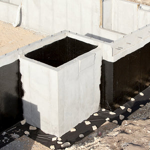 exterior foundation sealant application